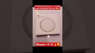 Apple MagSafe Charging iPhone 12-13 ProMax - Shopee 10.10 