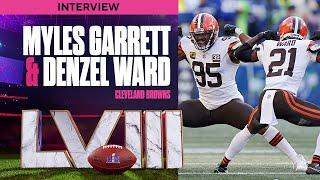 Can Myles Garrett and Denzel Ward guess where their teammates to college?  CBS Sports