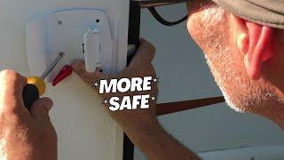 RV Entry Door Lock Install Replace in the Bunkhouse How-to