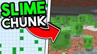 How To Find Slime Chunks In Minecraft Bedrock 1.20 - MCPE Xbox PS4 Windows Switch