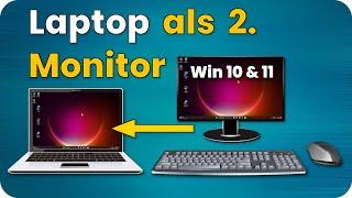 Laptop als Monitor nutzen mit Screen Mirroring & Erweiterung