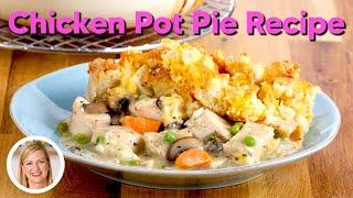 Professional Baker Teaches You How To Make CHICKEN POT PIE