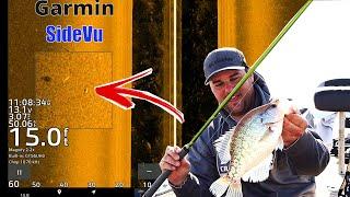 How to use Side imaging to find spring crappie
