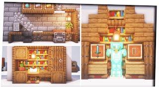 Minecraft - 25 Interior Design Inspiration & Tips Interior Decoration ideas