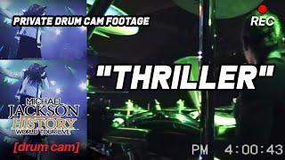 Thriller Sugarfoot DRUM CAM split screen - HIStory Tour