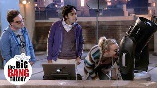 Penny and Raj Discover a New Comet  The Big Bang Theory