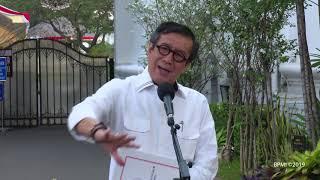 Menerima Bapak Yasonna Laoly Istana Merdeka 22 Oktober 2019