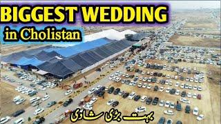Biggest Traditional Marriage Ceremony in Cholistan  Mega Cooking Food For 12000 peoples