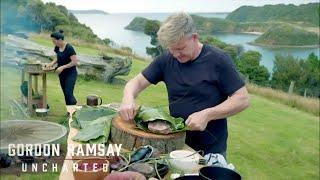Gordon Learns the Art of Pit Cooking  Gordon Ramsay Uncharted