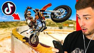 UNMÖGLICHE TIK TOK STUNTS NACHMACHEN in GTA 5