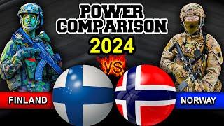 Norway vs Finland Military Power comparison 2024  Finland vs Norway military power comparison 2024