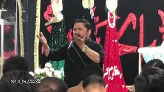 DIL KARBALA MAIN REH GAYA  Syed Raza Abbas Zaidi New Noha  Astaana e Zehra SA Shab e Dari - 2018