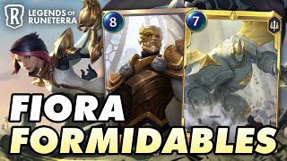 Formidable FIORA  Legends of Runeterra  Standard  Fiora Galio