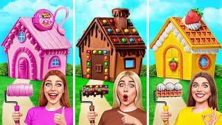 One Colored House Challenge  Prank Wars by Multi DO Smile