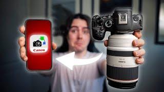 Edit RAW Photos Straight From Camera to iPhone Canon Camera Connect