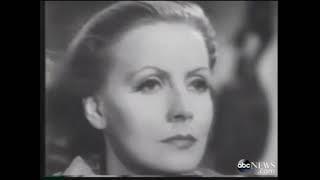 Greta Garbo  News Report of Her Death - April 15 1990