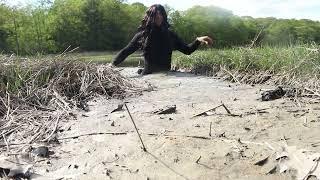 Stuck in Mud Wearing a Sexy Little Black Dress