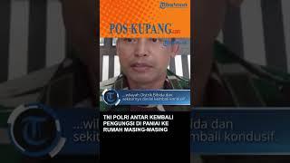 TNI Polri Antar Kembali Pengungsi di Paniai ke Rumah Masing-masing