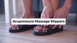 InnovaGoods Wellness Care Acupressure Massage Slippers