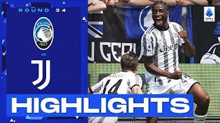 Atalanta-Juventus 0-2  Juve secure second place Goals & Highlights  Serie A 202223