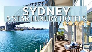 TOP 10 Best 5 Star Luxury Hotels In SYDNEY AUSTRALIA   Part 1