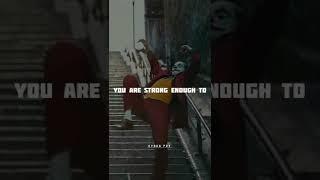 STANDING ALONE DOESNT MEAN️#quotes #shorts #motivation Joker Whatsapp Status  Attitude Status