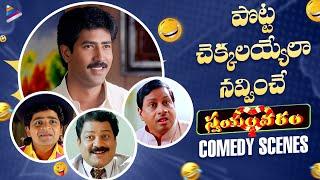 Swayamvaram Back To Back Comedy Scenes  Venu Thottempudi  Venu Madhav  MS Narayana  Trivikram
