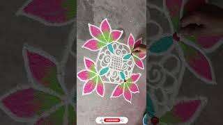 Rangoli design #shorts #viral