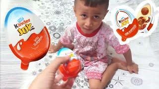 Unboxing egg surprise kinderjoy  Mainan Anak