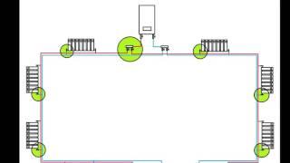 Двухтрубная система отопления разные схемы схема Тихельмана