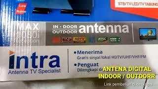 INSTALASI Antena TV DIGITAL INTRA #antenatvdigital #antenatv #Antenadigital