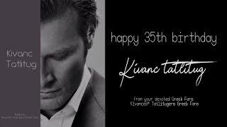 Kıvanç Tatlıtuğ 35th birthday  27-10-2018