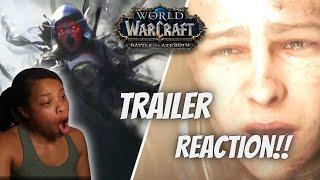 MOVIE MATERIAL BATTLE FOR AZEROTH REACTION  World of Warcraft