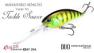 MR.ADACHI TALKS ABOUT THE DUO REALIS CRANK G87 20A