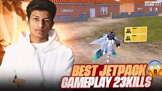 OMG BEST JETPACK GAMEPLAY  23 KILLS RANDOM TEAM - CONQUEROR - LegendX