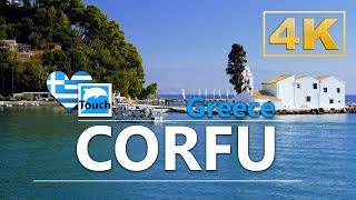 Corfu Κέρκυρα Greece ► Travel Video 4K ► Travel in ancient Greece #TouchGreece