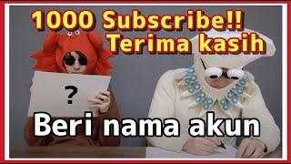 Episode 0 Beri nama akun 【1000 subscribe Terima kasih】Kepiting dan Cumi-cumi Jepang  2020