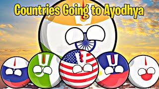 Countries Going To Ayodhya Nice And Interesting#countryballs #worldprovinces