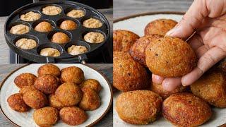 Banana Appam Recipe  Banana Snacks Recipe  Instant Sweet Banana Snacks Recipe  Unniappam Recipe