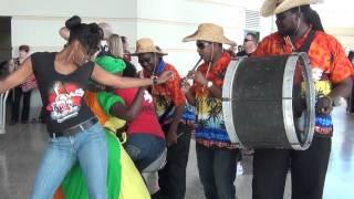 Banks Barbados Girls Mother Sally and Her Tuk Band