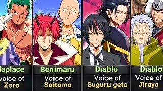 Same VOICE ACTORS  TENSURA Voice Actors Also Voiced These Famous Anime Characters