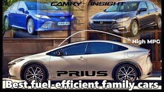 Fuel-Sipping Machines Top 10 Best Family Cars for Fuel Economy in 2023