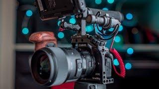 Canon M50 Pro Video Setup  Small Rig Cage and Accessories