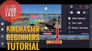 Kinemaster Video Editing Tutorial for Beginers v4.16 how to edit your drone footage 2021