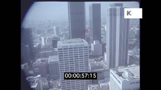 1970s One Wilshire Aerials Los Angeles in HD from 35mm  Kinolibrary