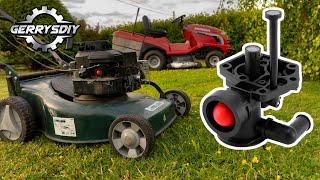 Fix Briggs and Stratton mower engine with New €10 Carburettor