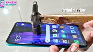 Redmi 9 Prime Screen Scratch Test