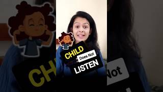 10 baar bolne se bhi baccha nahi sunta hai #parentingtips