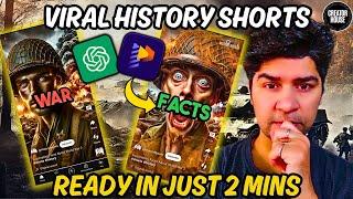Create insane history fact videos with Chatgpt and Edimakor  Create fact video like factsmine
