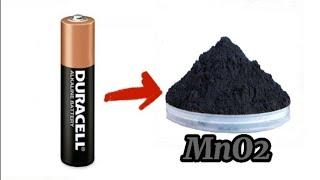 Где взять MnO2 диоксид марганца??? Химия из батарейки.